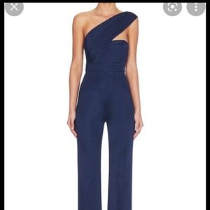Misha navy blue jumpsuit NWT NEW size 4